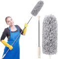 9.5 Feet Bendable Feather Duster with Extra Long Extendable Microfiber Duster (Dust Cleaner ). 