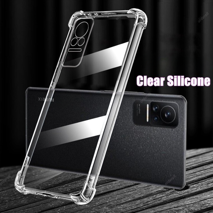 Xiaomi Civi 5G/Xiaomi Civi 1S Premium Silicone Case Crystal Clear Soft TPU Ultra-Thin Transparent Flexible Protective Mobile Phone Back Cover