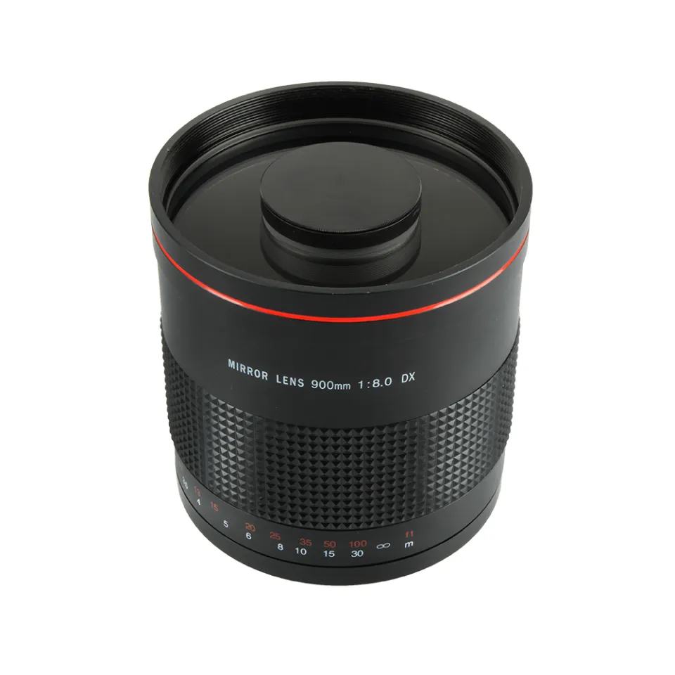 Lightdow 900mm F8.0 Telephoto Mirror Lens Camera Lens for Canon
