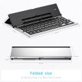 Jomaa Folding Keyboard Bluetooth Foldable Wireless Keyboard Pocket Size Rechargeable Keyboard for iPhone iPad Tablet Laptops. 