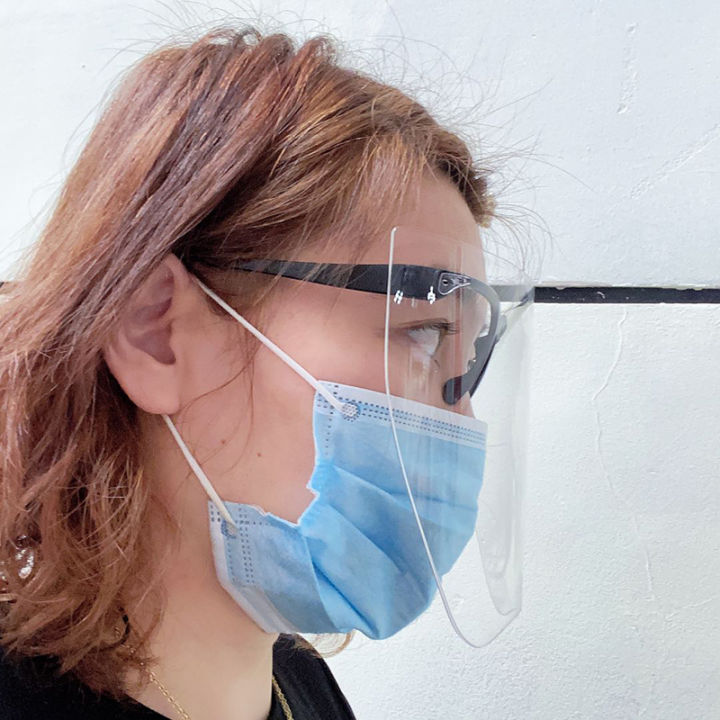 1%20pieces%20Face%20Shield%20with%20eyeglass%20pet%20Anti-fog%20and%20compressive%20face%20cover%20full%20face%20shield%20Sunglasses%20cover%20for%20Adult%20and%20kids%20PC%20material%20new%20lengthened%20transparent%20isolation%20goggles%20glasses%20Good%20effect%20and%20easy%20to%20use%20-%20Image%209