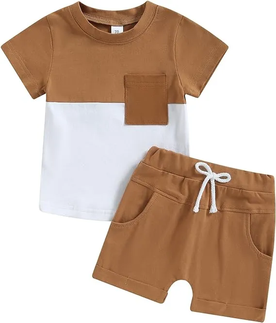 Baby%20Boy%20Summer%20Short%20Sleeve%20T-shirt%20Tee%20Shorts%202%20Pcs%20Outfits%20Set%20used%20children%20baby%20comfortable%20T-shirt%20and%20pant%20(%20-%20Image%2010