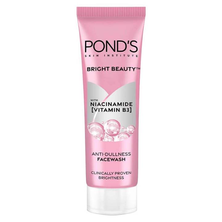 Ponds Bright Beauty Anti-Dullness Facewash with Vitamin B3 (Indian Variant) - 100gm