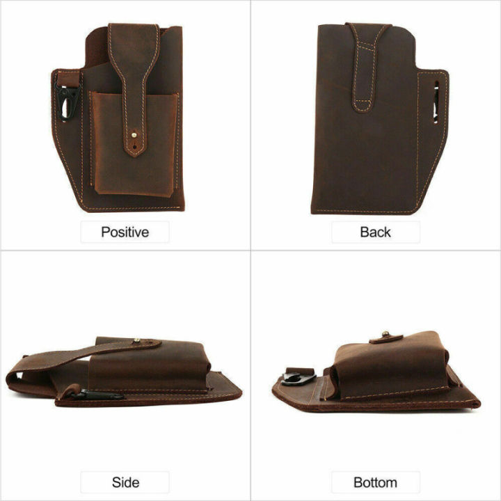 Leather%20Belt%20Retro%20Holster%E2%80%8B%20Cell%20Phone%20%20%20(Brown)%20-%20Image%206