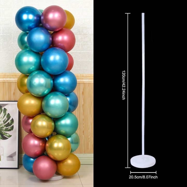 50-210cm Balloon Scalable Column Ballon Telescopic Rod Stand For Wedding Birthday Party Decoration Baby Shower Party Supplies