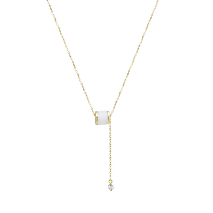 The%20new%20Xiaohongshu%20light%20luxury%20opal%20pendant%20niche%20design%20sense%20small%20waist%20necklace%20female%20Internet%20celebrity%20versatile%20clavicle%20chain%20-%20Image%205
