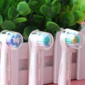 4pcs Replacement for Oral B Electric Toothbrush Dust Cover Brush Head Travel Protective Case. 