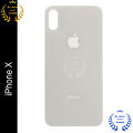 Replacement Backshell Glass Back Panel for iPhone X Battery Back Door Housing With Logo back shell. 