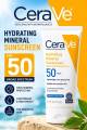 Cerave Hydrating Mineral Sunscreen SPF 50 Face for Senseitive Skin 75ml. 