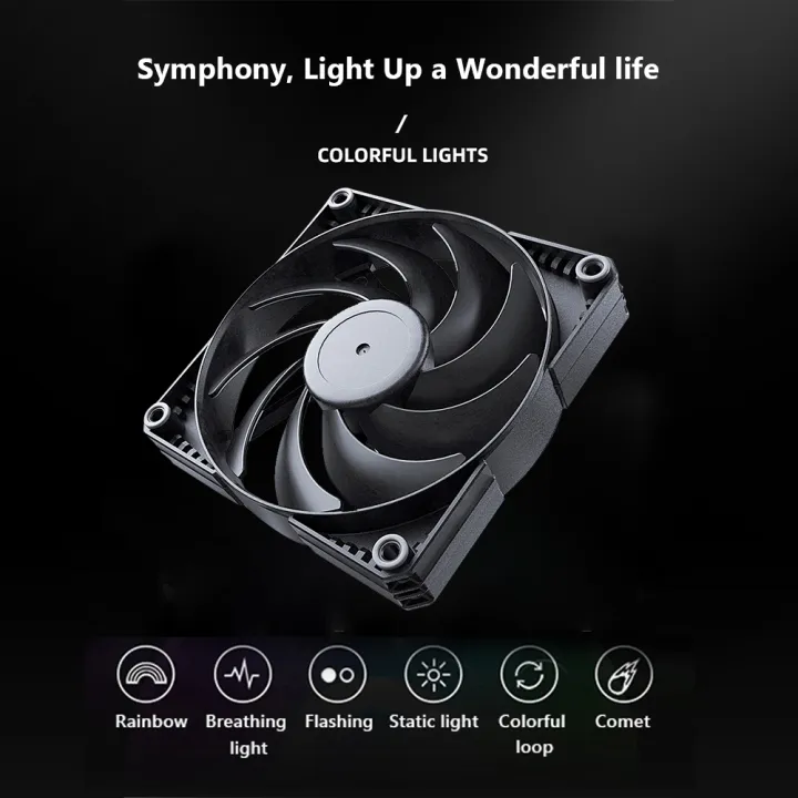 120/140mm%20Cooling%20Fan%20PC%20Case%20Fan%204-Pin%20PWM%20Cooling%20Fan%20Silent%20with%20Hydraulic%20Bearing%20for%20Radiator%20CPU%20Cooler%20Computer%20Case%20-%20Image%203