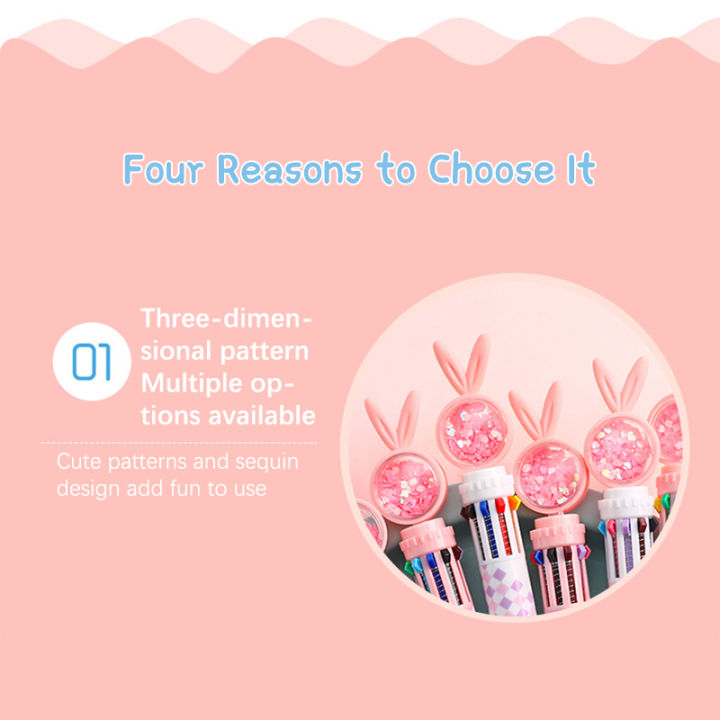 Kawaii%20Rabbit%20Ballpoint%20Pen%2010%20Colors%20Cartoon%20Cute%20Bunny%20Sequin%20Pens%20Kids%20School%20Office%20Stationery%20Multicolor%20Ball%20Pen%20jingu%20-%20Image%206