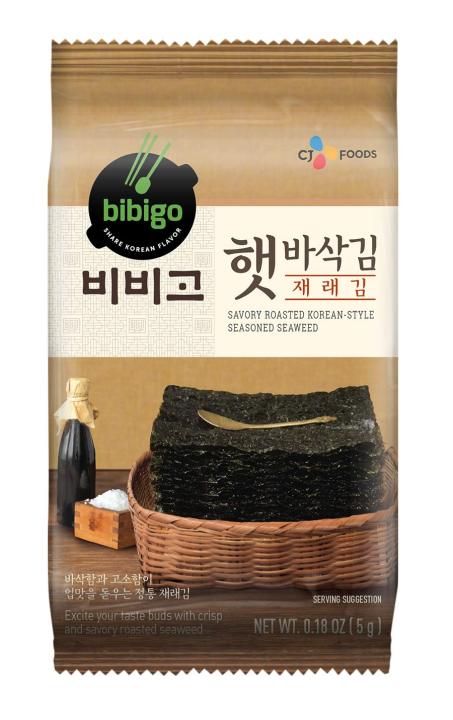 SAVORY ROASTED KOREAN STYLE SEASONED SEAWEED - 5gm