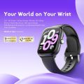 Oraimo Watch 6 Lite Smart Watch OSW-809 Scarlet Red with Bold Color Options and Real Time Smart Notifications.