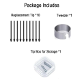 20 Pcs Marker Pen Tips Compatible with Remarkable 1/2 Tablet Pen, Replacement Tips/Nibs for Remarkable 1/2 Pen.