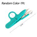 Yarn Shears Cutting Sewing Scissors Thread Embroidery Cross-stitch Cutter TC800U Scissor with Safety Plastic Handle Random Color. 