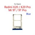 For Xiaomi Mi 9T/ 9T Pro/ Redmi K20/K20 Pro Sim Tray Micro SD Card Slot with Sim Ejector Pin Replacement Part. 