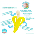Silicone Teether Baby Teething Toys Banana Teether Infant Oral Care Toothbrush Chewing Toy Fruit Teethers High Quality And Safe. 