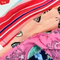 Teen Girl Floral Printed Mid Rise Elastic Waist Beach Shorts From Levin. 