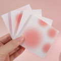 【Value Bundle】 50 Sheets/Book Artistic Fancy Gradient Color Memo Pads Cute Kawaii Pink Sticky Notes Post Hand Account Notepads Aesthetic Stationery Gift. 