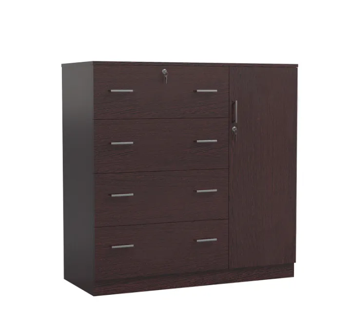 MDF%20Melamine%20Board%20Wardrobe4%20Large%20Drawer%20And%201%20Door%20Cabinet%20by%20Furnisha%20Decor%20premium%20Quality%20Cupboard%20Wardrobe%20-%20Image%202