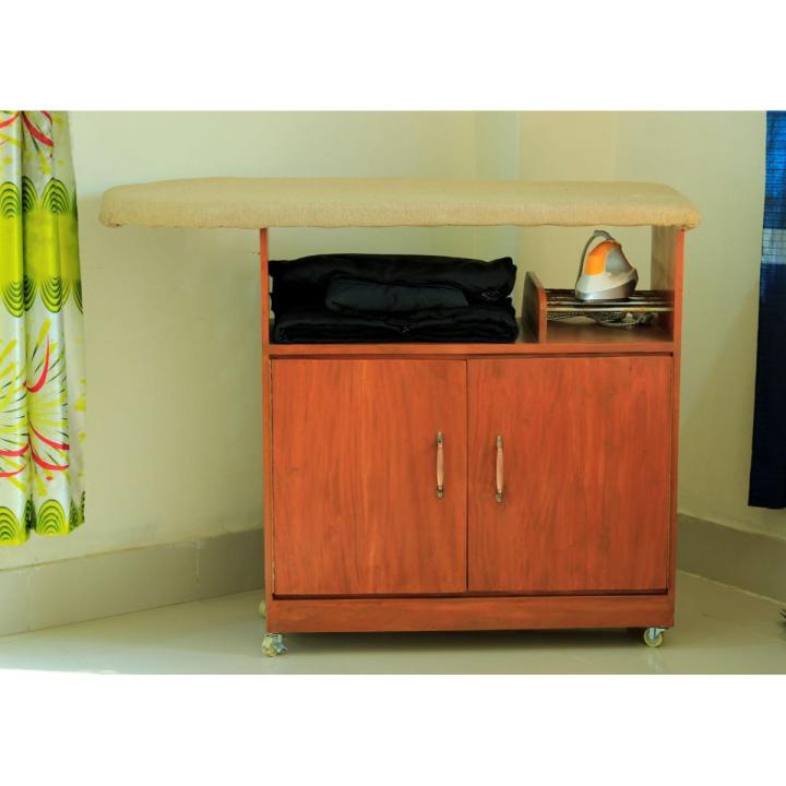 Ironing Table With Cabinet // Wooden Ironing Table // Iron Table