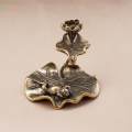 Waterfall Burner Brass Holder for Home Bedroom Yoga Studio.