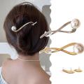 Fashion Large Hair Clip Pearl for Women Girl Hairclips Hairpin 10.5*4.3CM. 