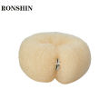 RONSHIN Women Nylon Hair Ring With Buckle Solid Color Long Strip Shape Donut Bun Hair Accessories. 