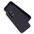OnePlus Nord 2T, Slim Fit Silky And Soft Touch Finish Silicone Matte Finish TPU - Black (With Logo). 