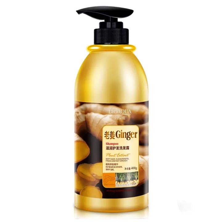 BIOAQUA Deep Cleansing Hair Growth Ginger Shampoo- 400g