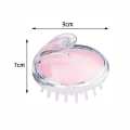 Handheld silicone hair shampoo massager comb brush hair scalp massage shampoo brush. 