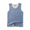 2023 New Children's Silk Cashmere Vest Boys and Girls Autumn and Winter Base Thermal Vest Baby Color Changing Vest.
