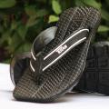 2 belt slipper  Slipper for man  KHAN Sandal  Plastic Rubber sandal  Waterproofed slipper [Handicraft Shop] - Sandals For Men. 