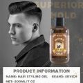 Sevich Professional Hair Moisturizing Holding Gel Retro Hair Salon Styling Hair Cream Wax for Men Strong Pomade Edge Control.