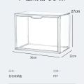 Transparent Bag Storage Box Hand-Made Display Box Magnetic Luxury Storage Bag Dustproof and Mildew-Proof Storage Cabinet. 