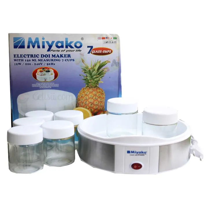 Miyako%20XJ-10101%20Automatic%20Electric%20Doi%20Maker,Yogurt%20Maker%20with%207%20jar%20-%20Image%205