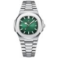 Poedagar 613 Business Quartz Luxury Stainless Steel Watch for Men.