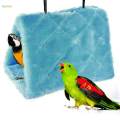 Parrot Bird Bed Easy to Install Comfortable Shed Hut Winter Warm for Budgies. 