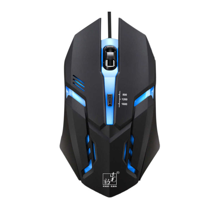 2021 New Competitive Gaming/Wired Mouse OP-20 Weighted Cable Notebook Office 1200dpi Optical Mouse USB Interface Light Mice/Transparent Mouse Rechargeable