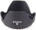 52MM Tulip Flower Lens Hood for Nikon AF-S 18-55mm, 55-200mm f/4-5.6G ED VR II, 50mm f/1.8D, 35mm f/1.8G, Pentax 18-55mm. 