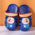 Baby Slippers Summer Boys and Girls Sandals2-7Kids Anti-Slip Heel Slippers Children's Closed Toe Baby Hole Shoes. 