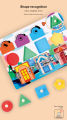 Early childhood Montessori busy board unlock teaching aids multi-functional science and education for children with nice material. 