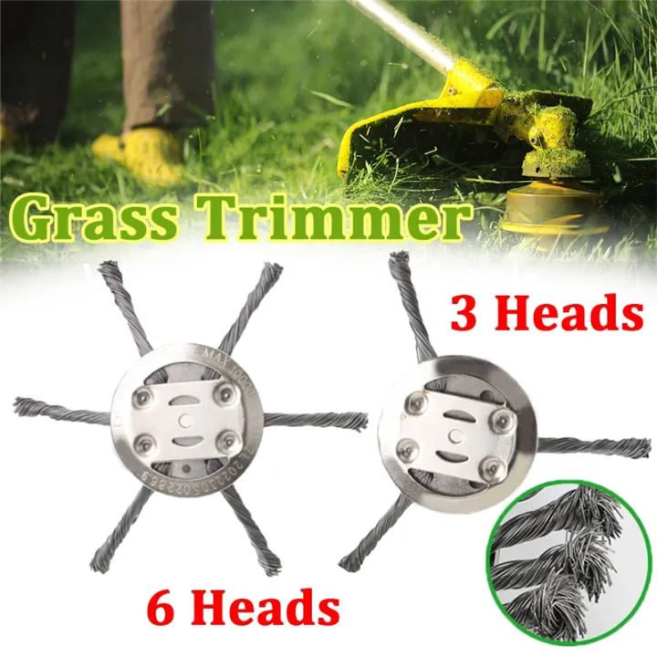 3/6%20Head%20Steel%20Wire%20Grass%20Trimmer%20Head%20Lawn%20Mower%20Grass%20Brush%20Cutter%20Dust%20Removal%20Weeding%20Plate%20Swing%20Metal%20Blade%20for%20Garden%20Tool%20-%20Image%202