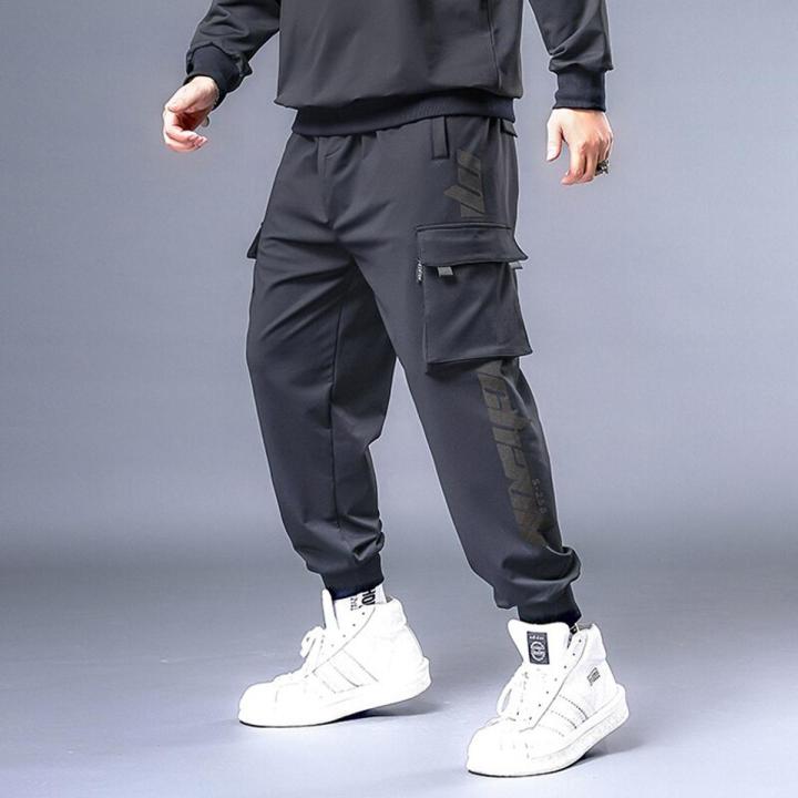 Baggy Pants Men Hop Streetwear Cargo Pant Big Size 7XL Sweatpants Male Jogger Oversize Fashion Trousers Black HX531