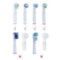 【Fashion】4Pcs Electric Toothbrush for Braun Oral B Toothbrush Head Protective Case Dust Clear for Home Travel. 