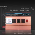 10000W Pure Sine Wave Power Inverter 12V DC to 220V Truck/RV Car/Home Solar -. 
