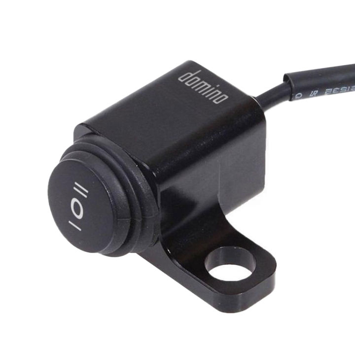 Universal Domino On Off Switch Waterproof. Handlebar Switch For All Motorcycle. Black - Bike Accessories