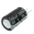 2Pcs- Electrolytic Capacitor 3300uF 25V Radial Polarized Aluminum Electrolytic Capacitor Electrical Circuitry & Parts.