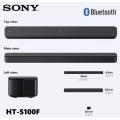 Sony S100F 2.0CH HTS100F Sound Bar - Black. 