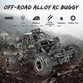 R/C CAR 1/16 Off-road Buggy Alloy RC Car 2.4GHz 4WD 15km/h High Speed Climbling Car RTR.